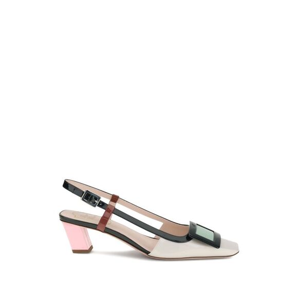 Roger Vivier Women Belle Vivier Leather Pumps